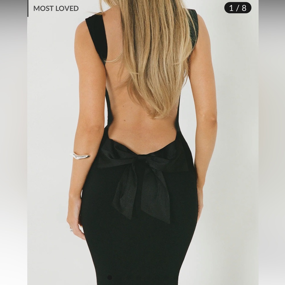 Tiger Mist ZITA Black Dress Size L
